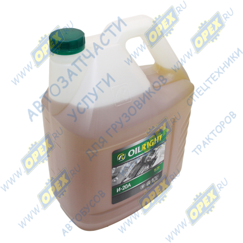 2591 Масло индустриальное (веретенное) И-20А (10л) Oil Right2